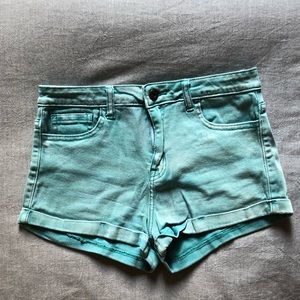 Forever 21 Light Blue Jean Shorts